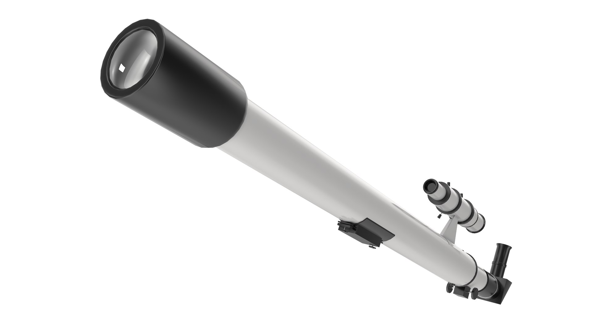 3D Model Refractor Telescope Generic 3D Model - TurboSquid 2274284