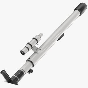 Refractor Telescope Generic 3D Model
