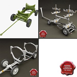 3d model bomb carts v2