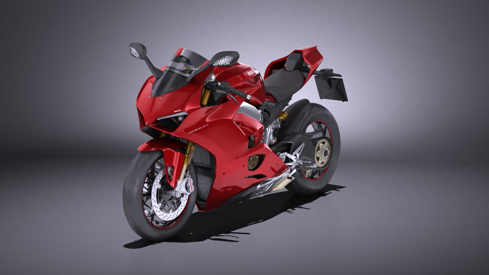 3D Ducati Panigale V4 - TurboSquid 1266712