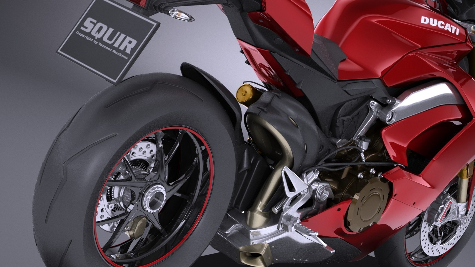 3D Ducati Panigale V4 - TurboSquid 1266712