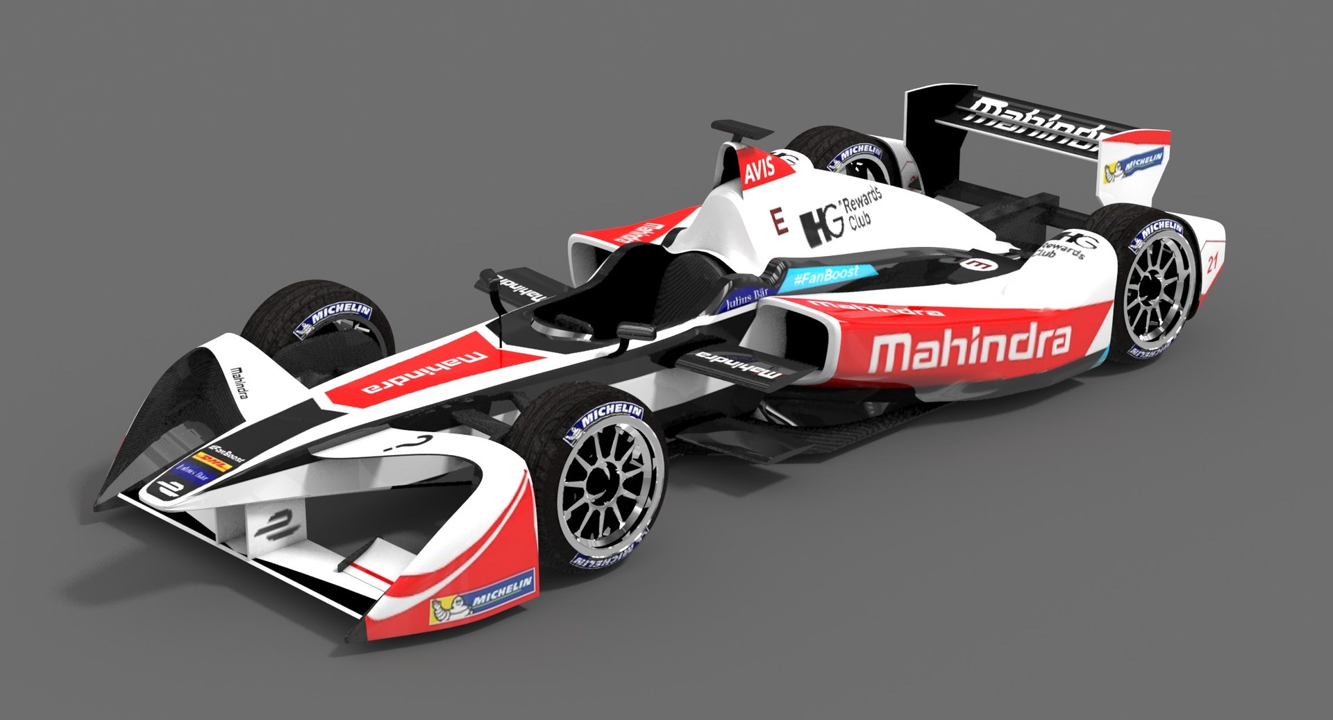 Mahindra Racing Formulae Season 3d Model