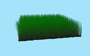 3d model grass