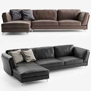 bahia sofa alivar 3D model