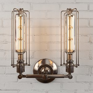 Wall Light Edison x2
