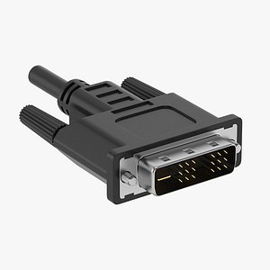 DVI-D Single Link Male Module