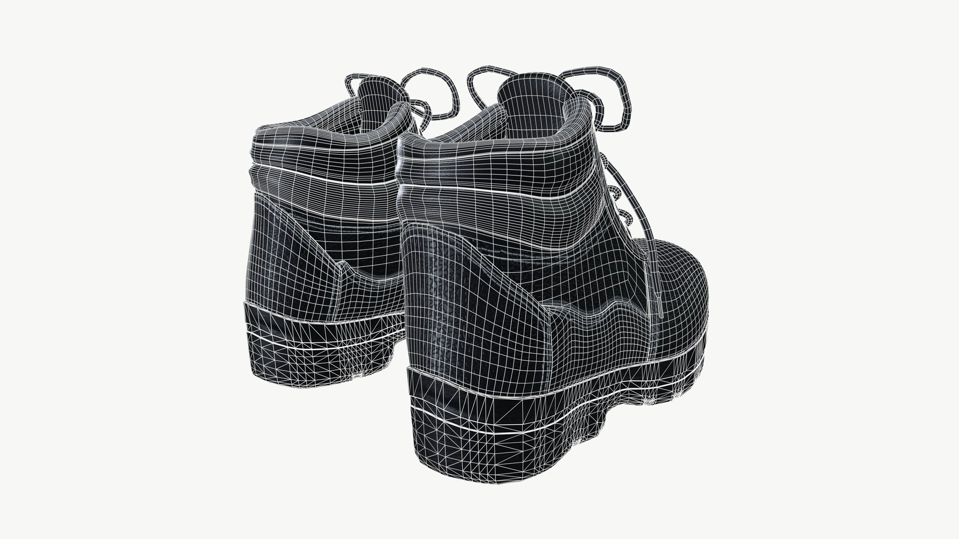 Safety Shoes Model - TurboSquid 2267882