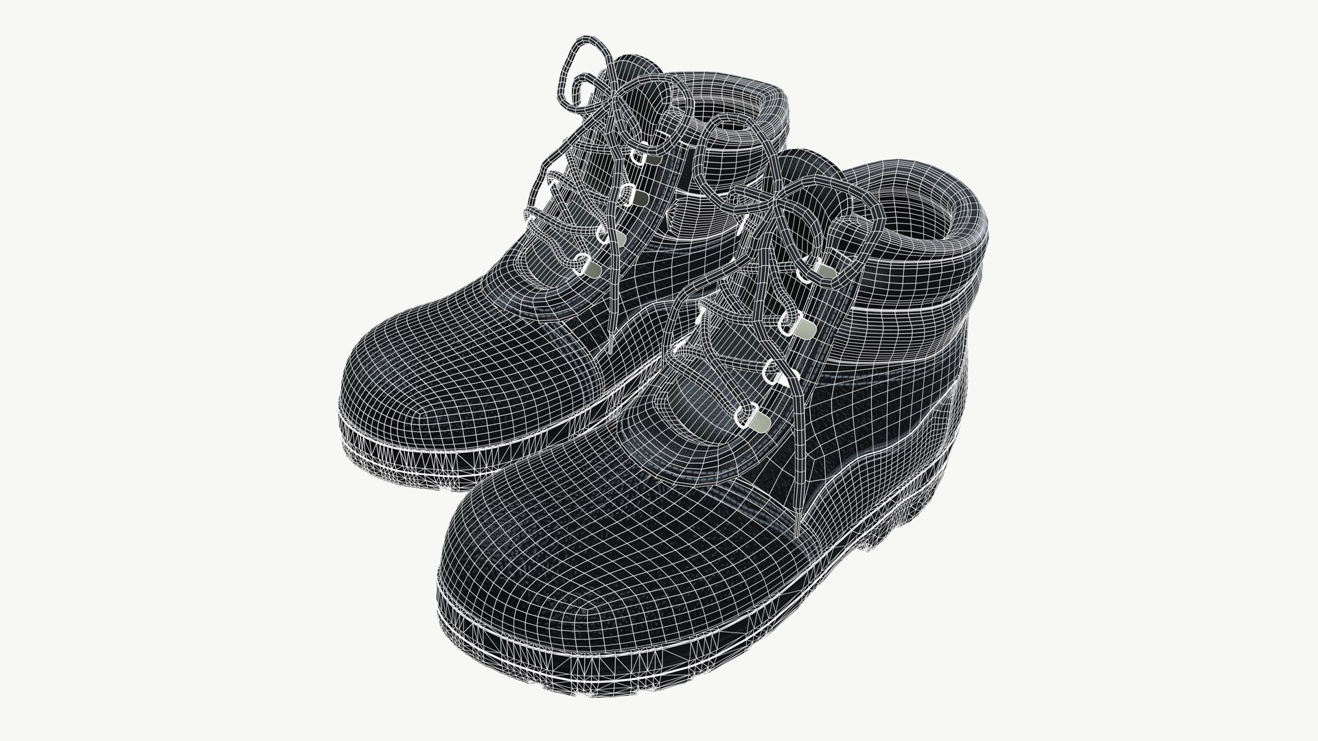 Safety Shoes Model - TurboSquid 2267882