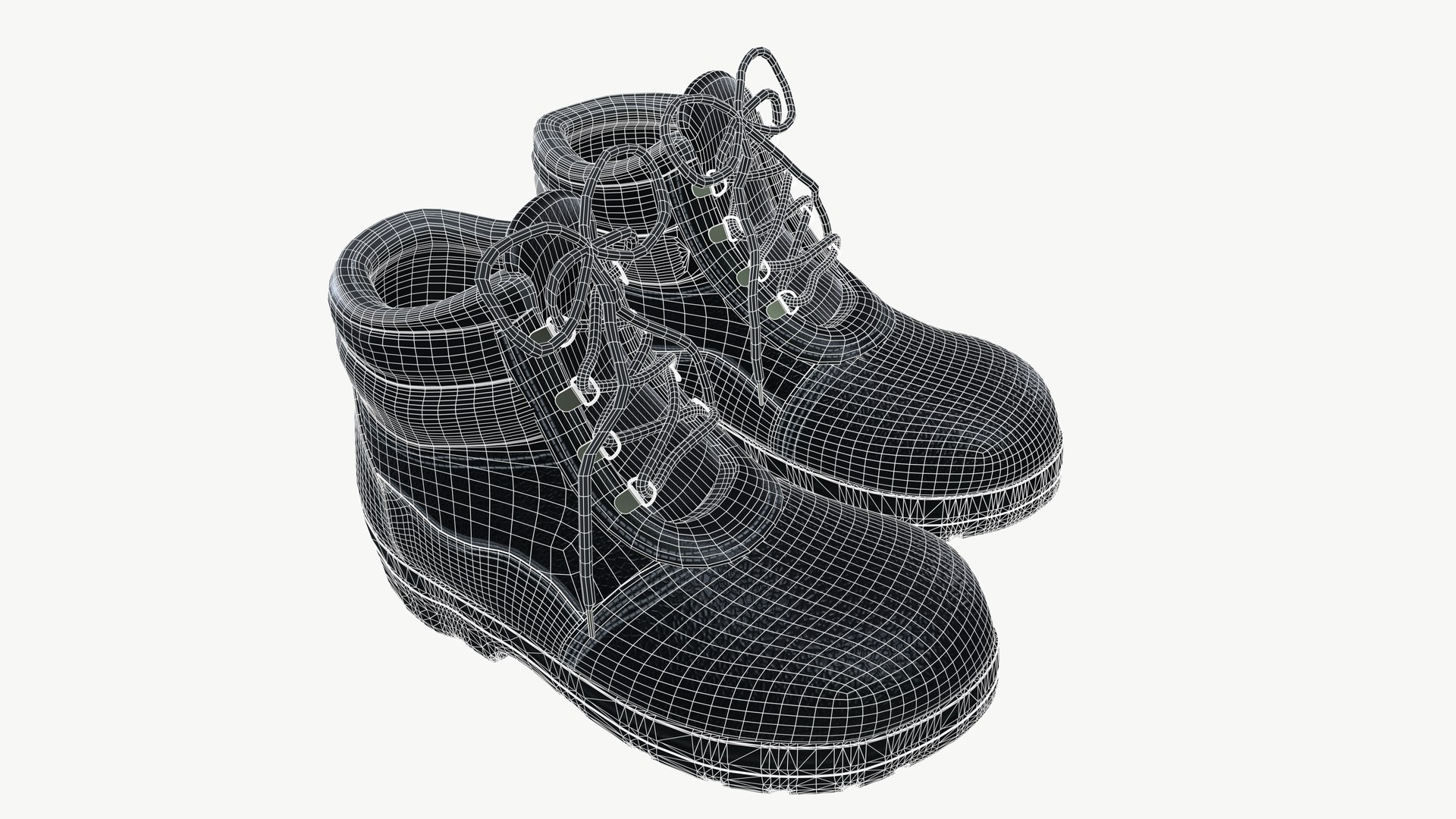 Safety Shoes Model - TurboSquid 2267882