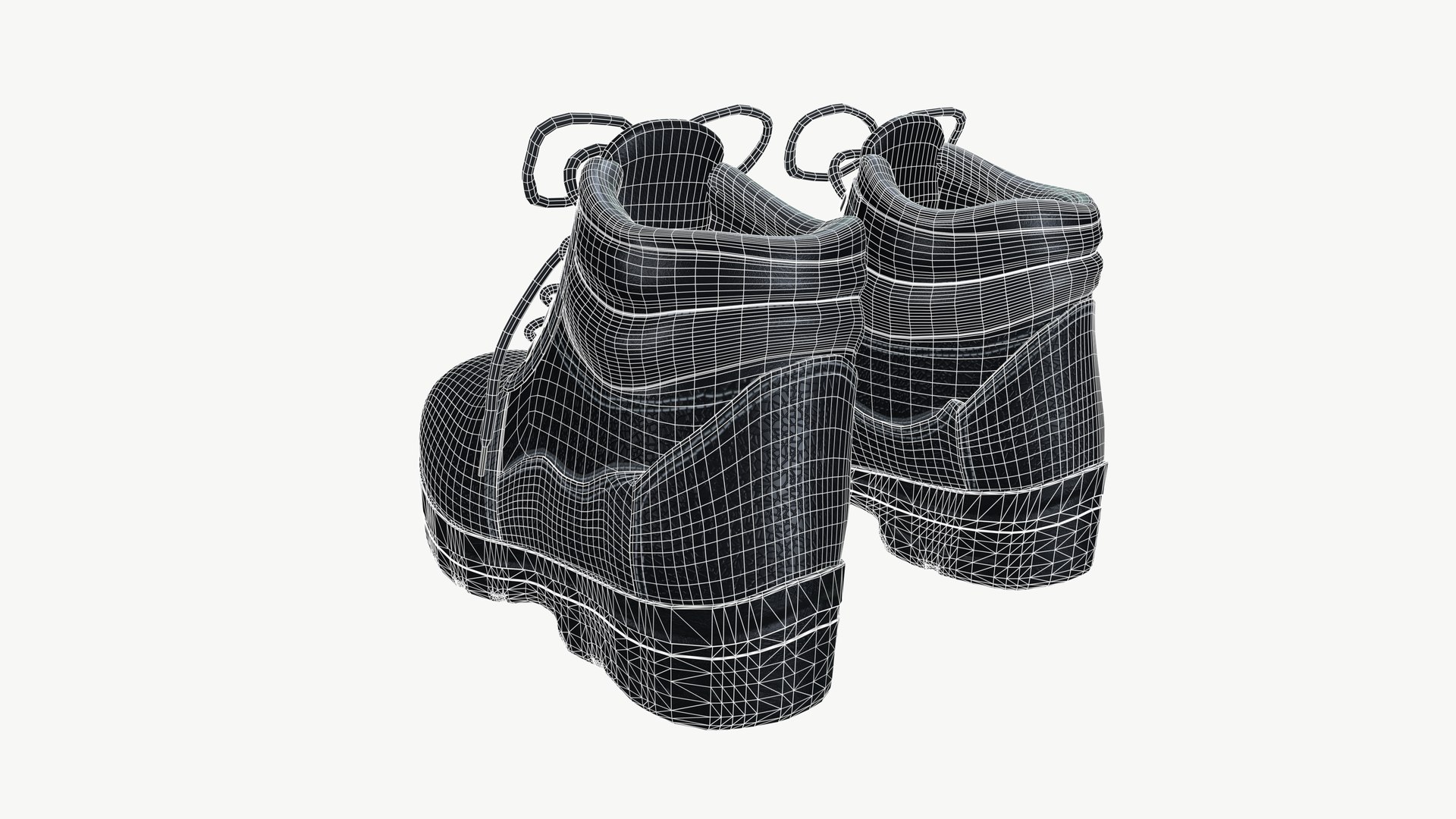 Safety Shoes Model - TurboSquid 2267882