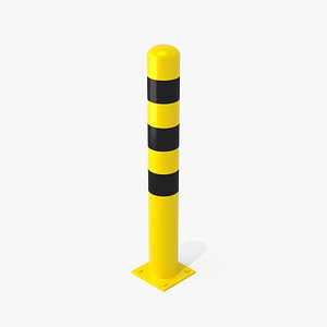 3D Protection bollard 01 model