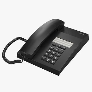 Office Phone Black