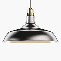 Restoration Hardware Vintage Barn Pendant Bronze_Brass