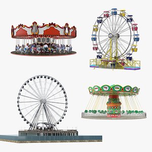 Rigged Amusement Park Rides Collection