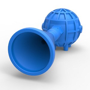 Diecast thrust engine Version 2 Scale 1 to 25 3D model