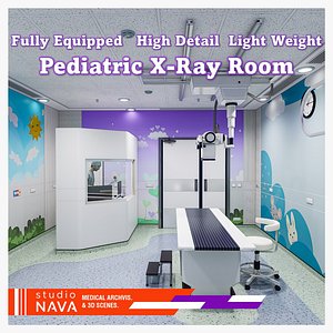 Xray Room-Pediatric-Hospital Interior