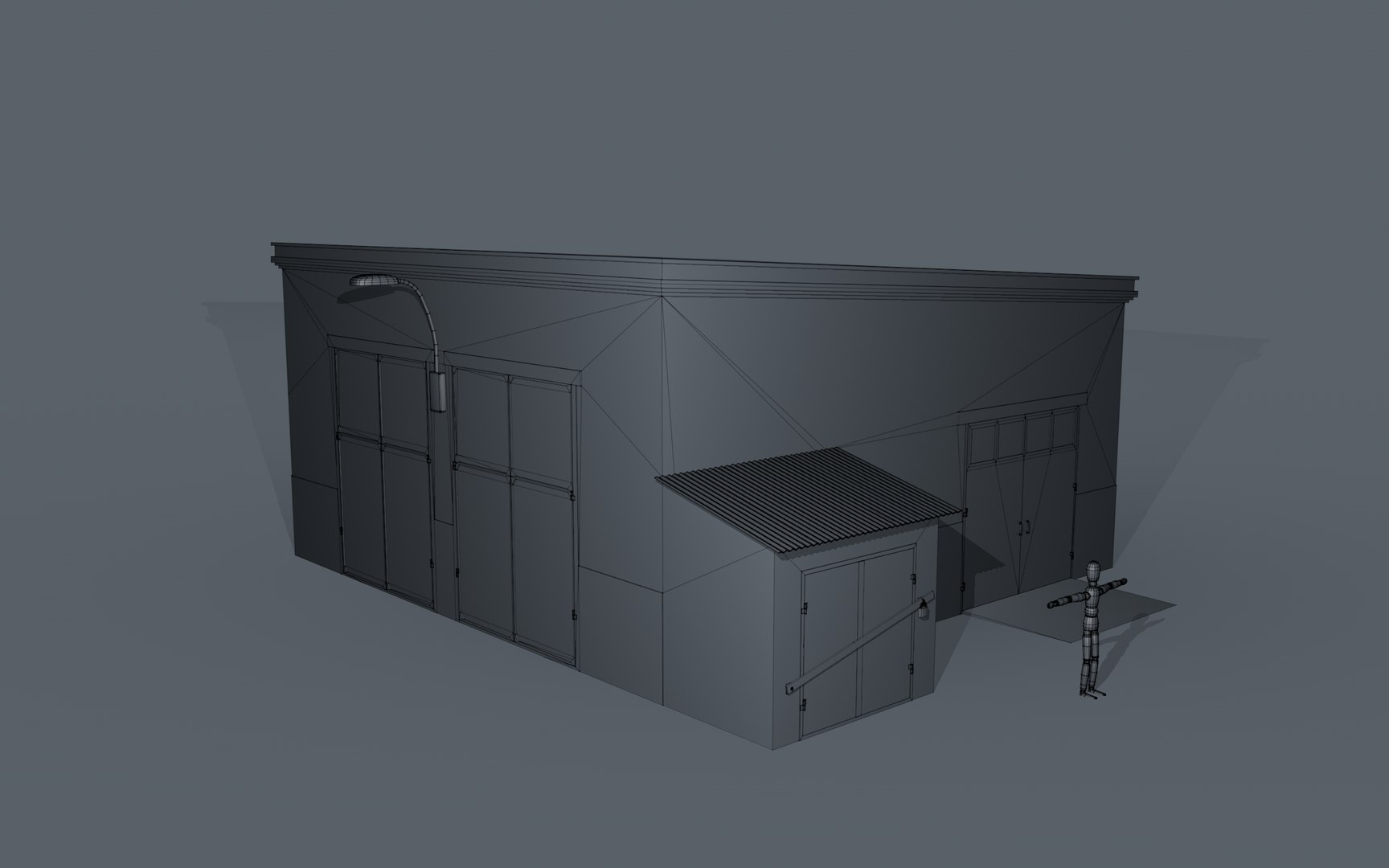 Garage Soviet 3D Model - TurboSquid 1326404