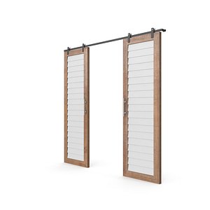 sliding door 3D model