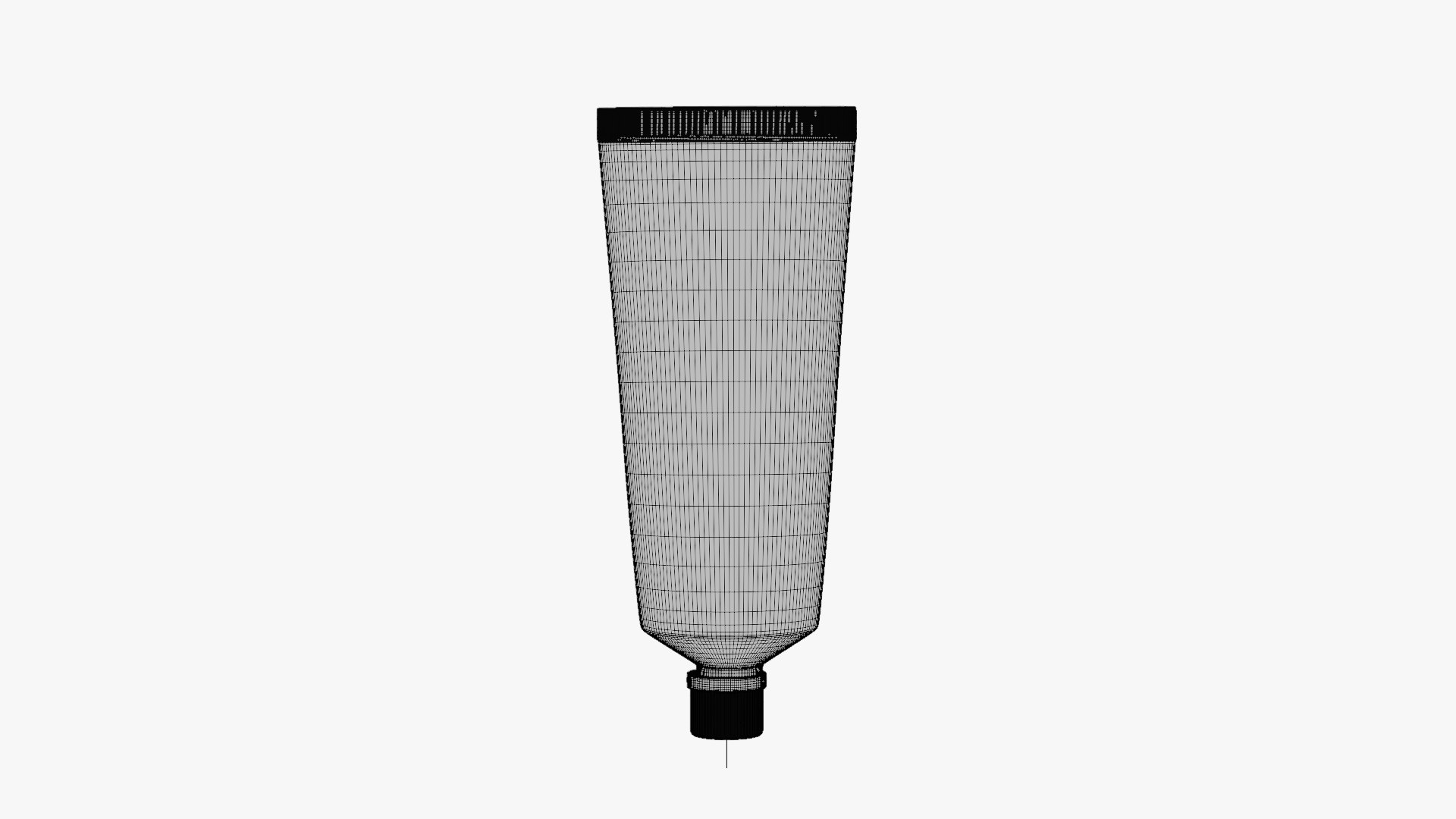 3D Basic Toothpaste - Geometry Only No Textures No Materials Model ...