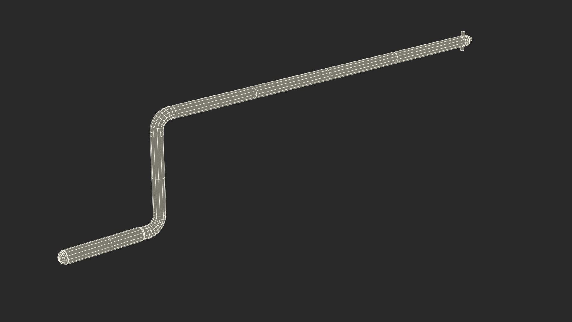 Engine Crank Starter Handle Blue 3D Model - TurboSquid 1912212