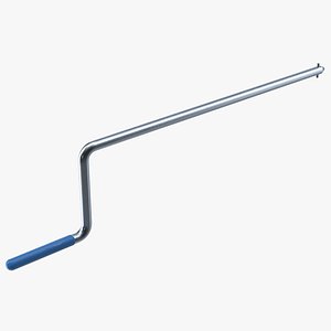 Engine Crank Starter Handle Blue