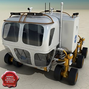 new nasa lunar rover c4d