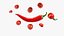 Chopped Red Chili 3D model