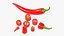 Chopped Red Chili 3D model
