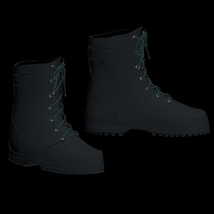 army boots 3d model