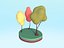 Cartoon Trees Pack Grátis