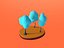 Cartoon Trees Pack Grátis