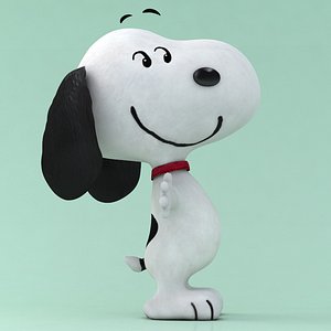 3d peanuts snoopy