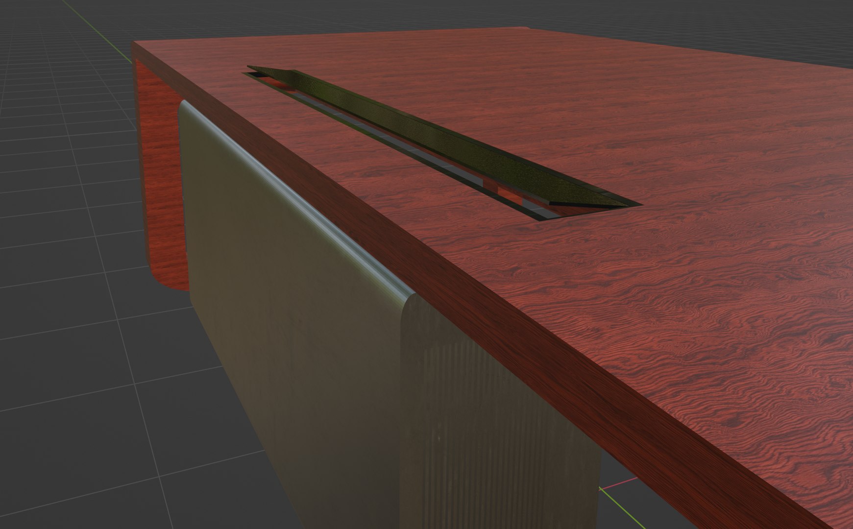 Luxury PC Table 3D Model - TurboSquid 2332657