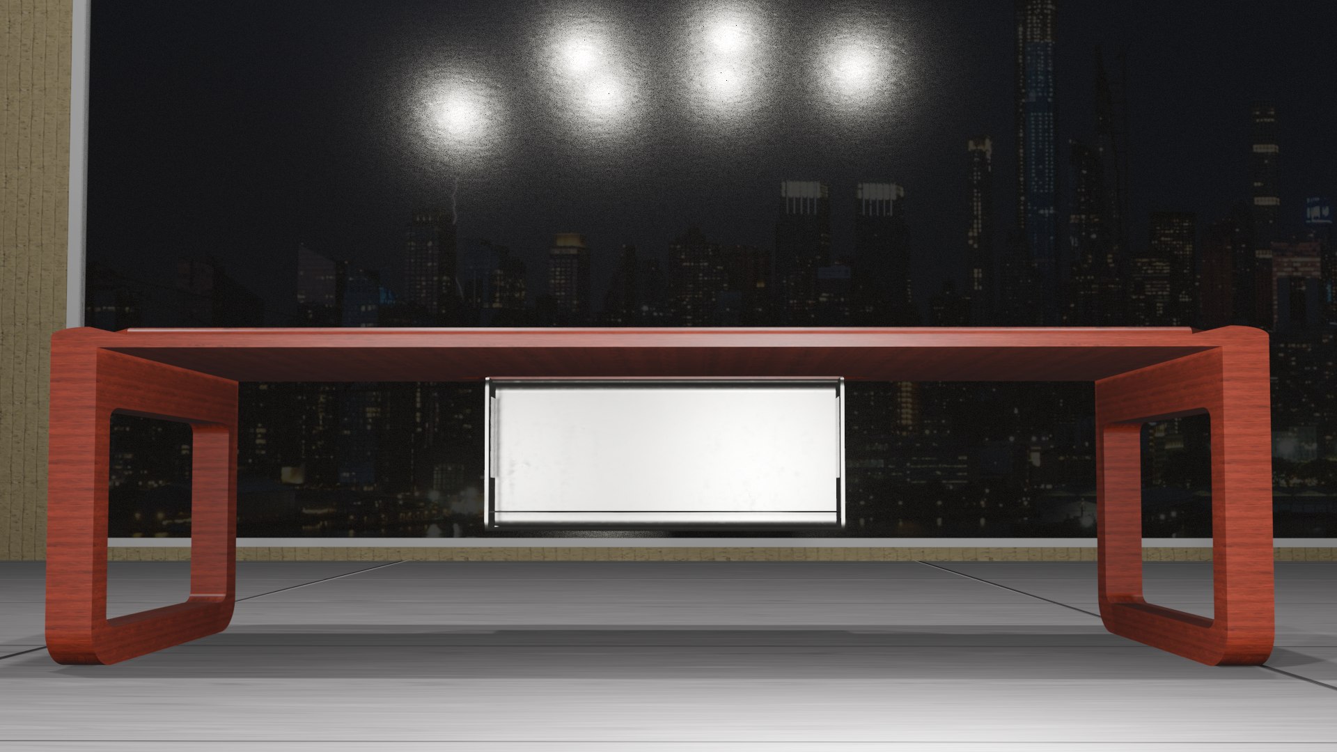 Luxury PC Table 3D Model - TurboSquid 2332657