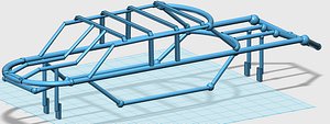 3D telaio rollbar x-maxx
