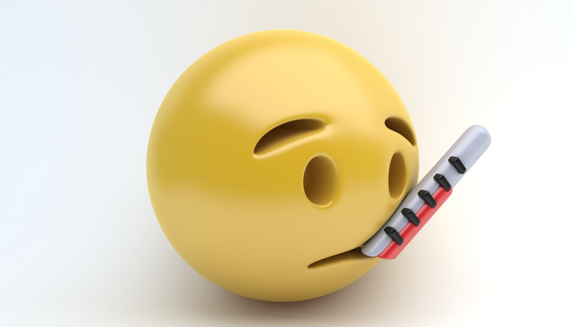 3d Emoji Thermometer