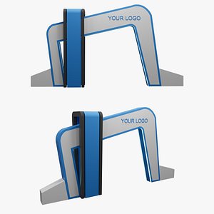 entrance gate 3D model
