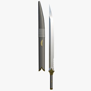 Sword GameReady PBR UNITY UE Arnold V-Ray Textures Included