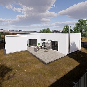 3D family house 1
