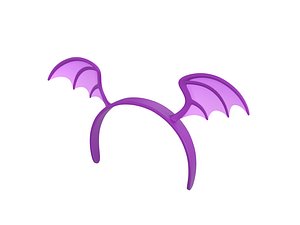 bat wing headband 3D model