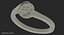 diamond ring 3D model