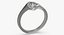 diamond ring 3D model