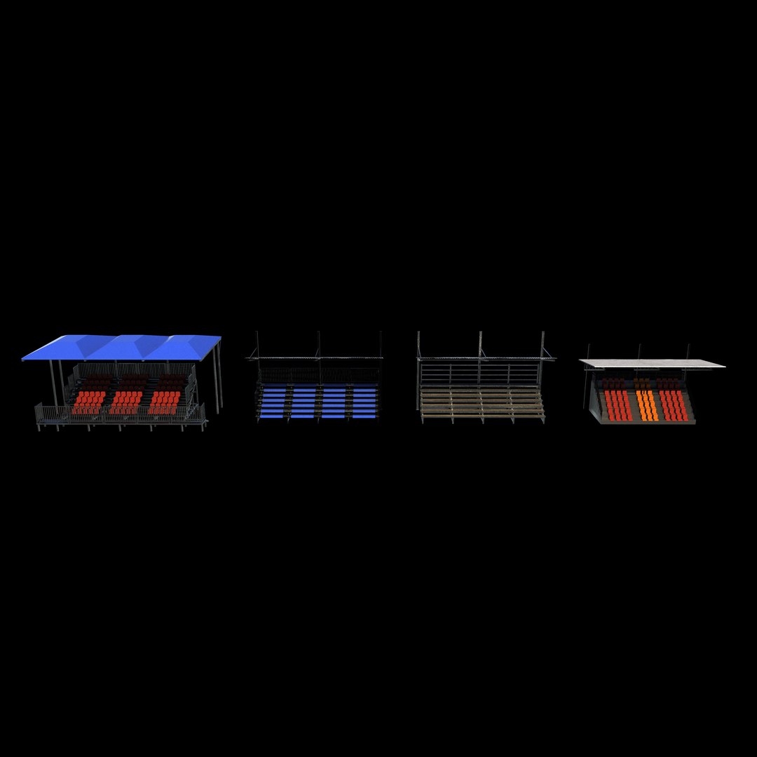 Stadium seating tribune set 3D model https://p.turbosquid.com/ts-thumb/g5/bJUciS/yP/stadiumseatingtribuneset1/jpg/1778236689/1920x1080/fit_q87/df3fe8d6818591456ca65cb69e0d25a801cbf965/stadiumseatingtribuneset1.jpg