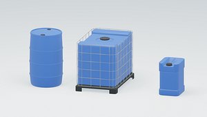 3D water tanks canister