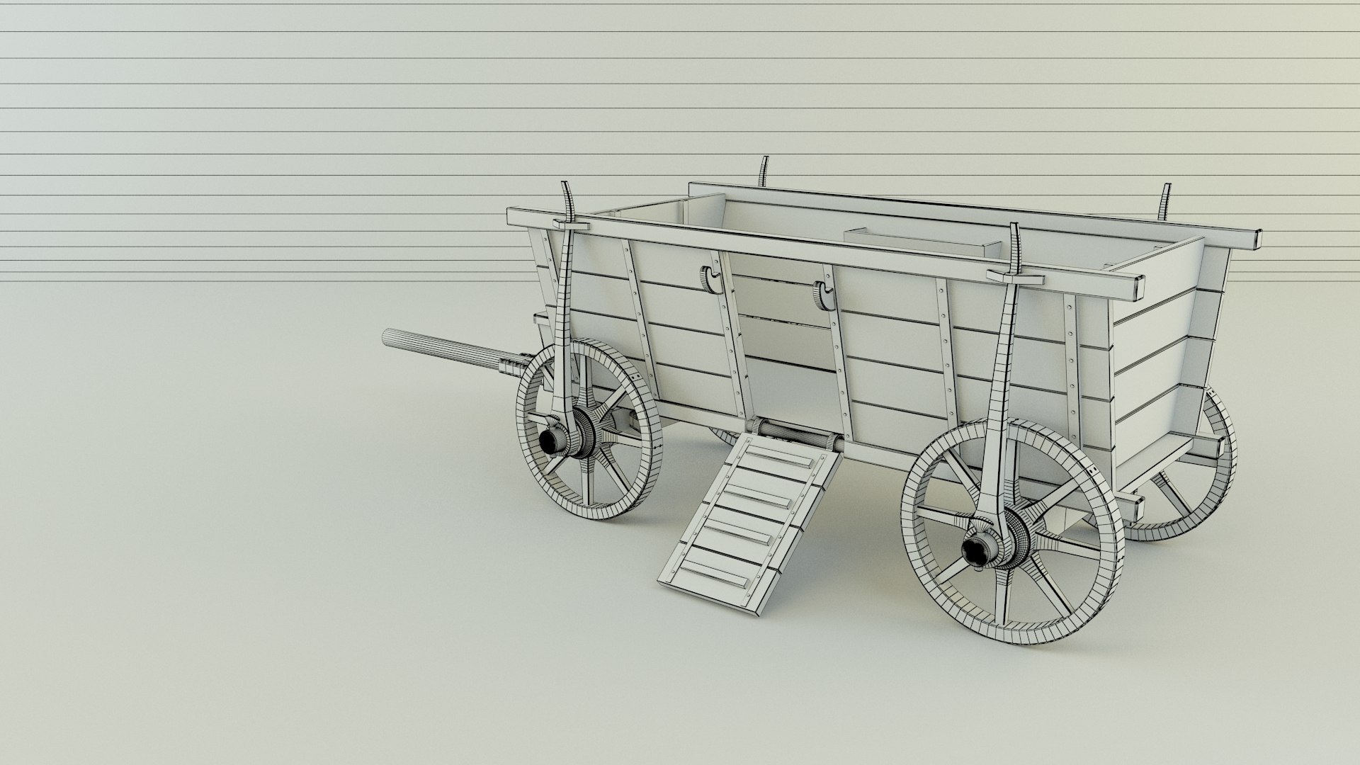 3D Hussites War Wagon 3D Model Model - TurboSquid 2223147