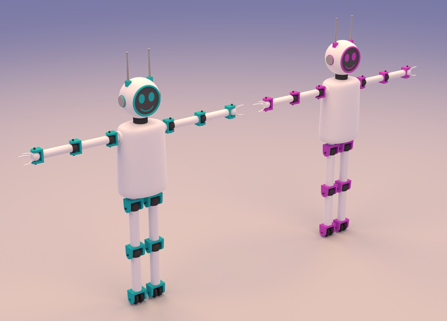 cartoon cute couple robot model https://p.turbosquid.com/ts-thumb/g5/iYodCy/if8rpJPG/4/png/1596740905/1920x1080/fit_q87/241ffa23e8ab7b908e84af7a2e3ae46eb1defad6/4.jpg