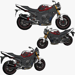 Heavy-Sport-Bike-014 3D