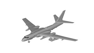 Xian H-6 3D model