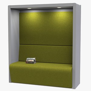 Individual Reading Bench model