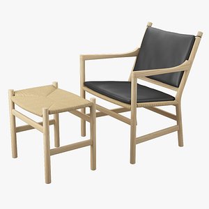 chair footrest 3d max